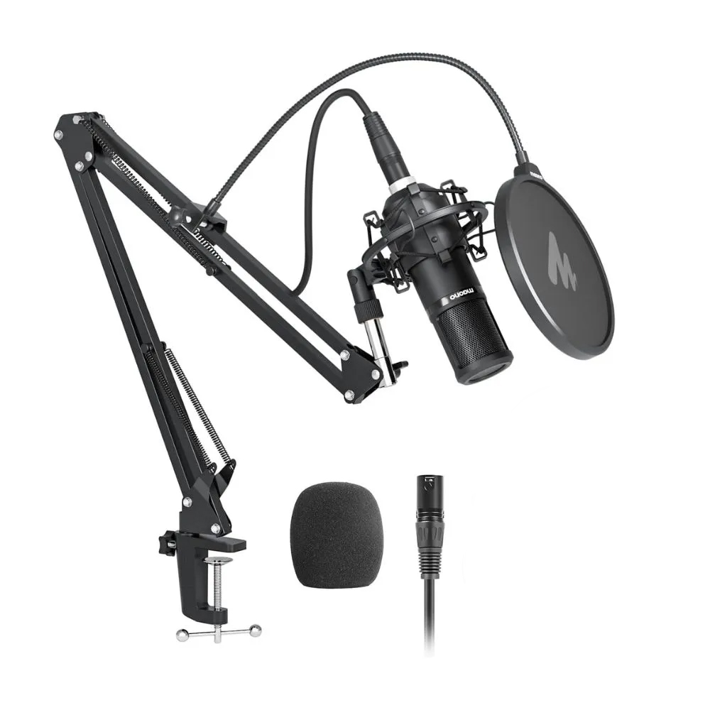 MAONO AU-PM320 Professional XLR Condenser Microphone Kit