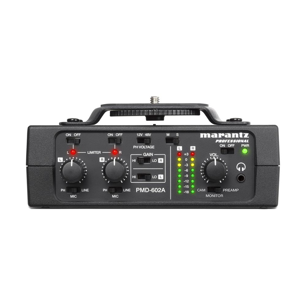 Marantz PMD-602A 2-channel DSLR Audio Interface