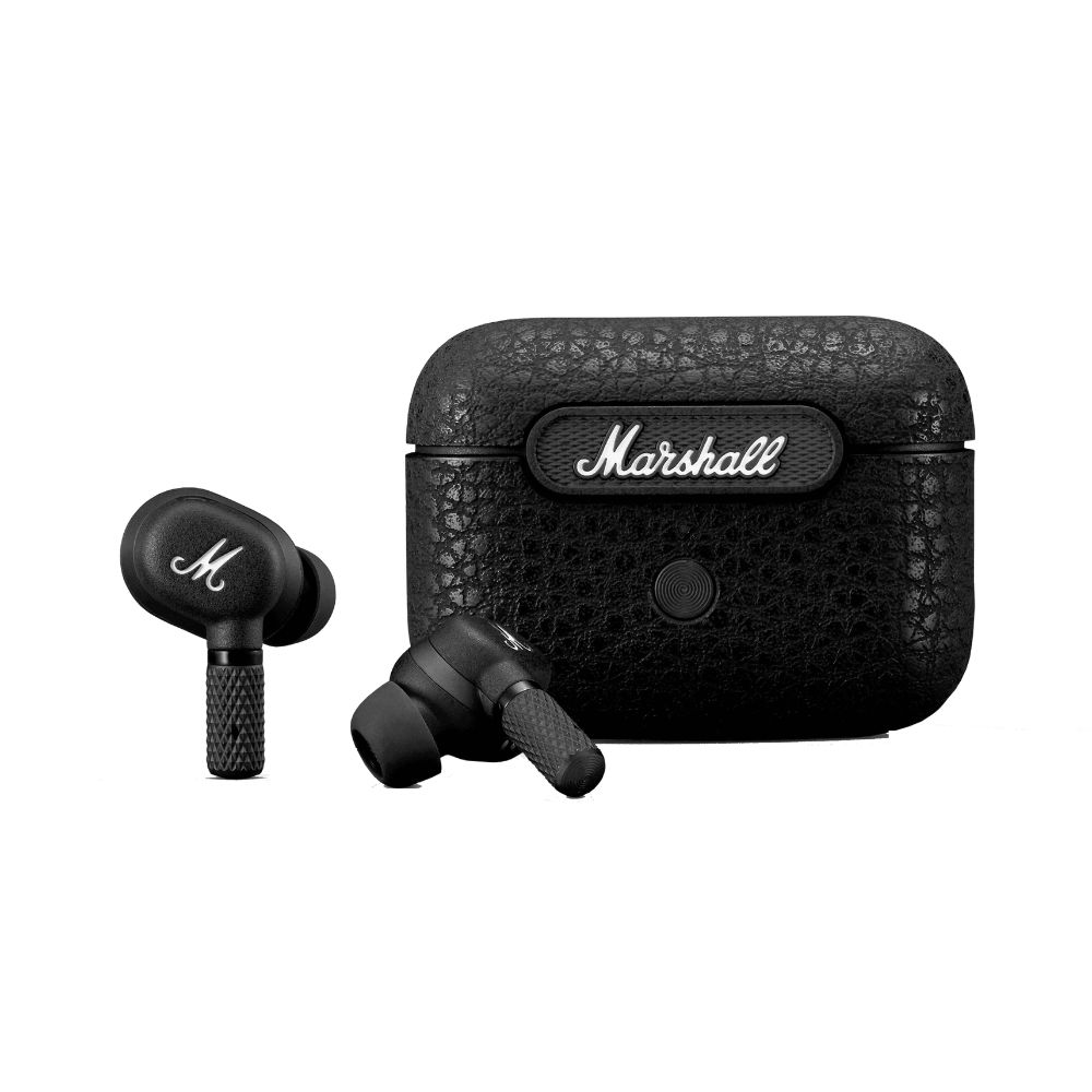Marshall Motif True Wireless Noise Canceling Headphones, Black