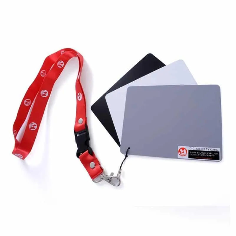 Micnova White Balance Card Set for Digital Photography (Small)