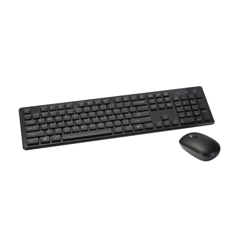 Micropack KM-236W Wireless Mouse and Keyboard Combo – Black