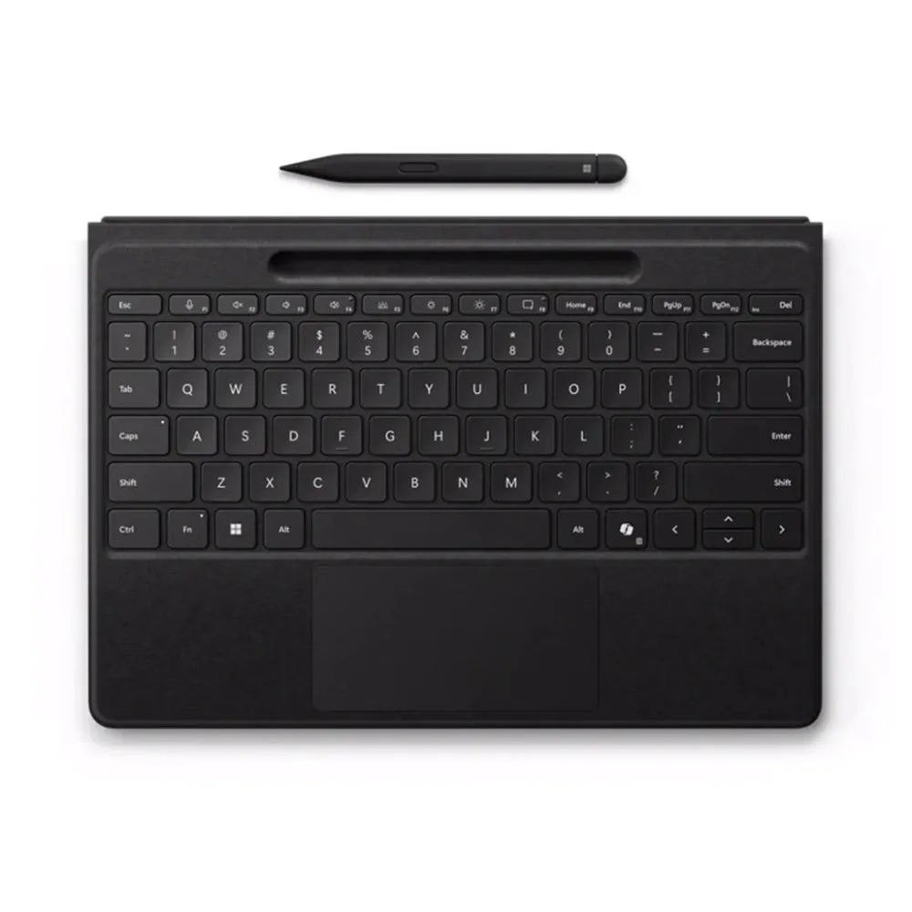 Microsoft Surface Pro Flex Keyboard with Slim Pen.