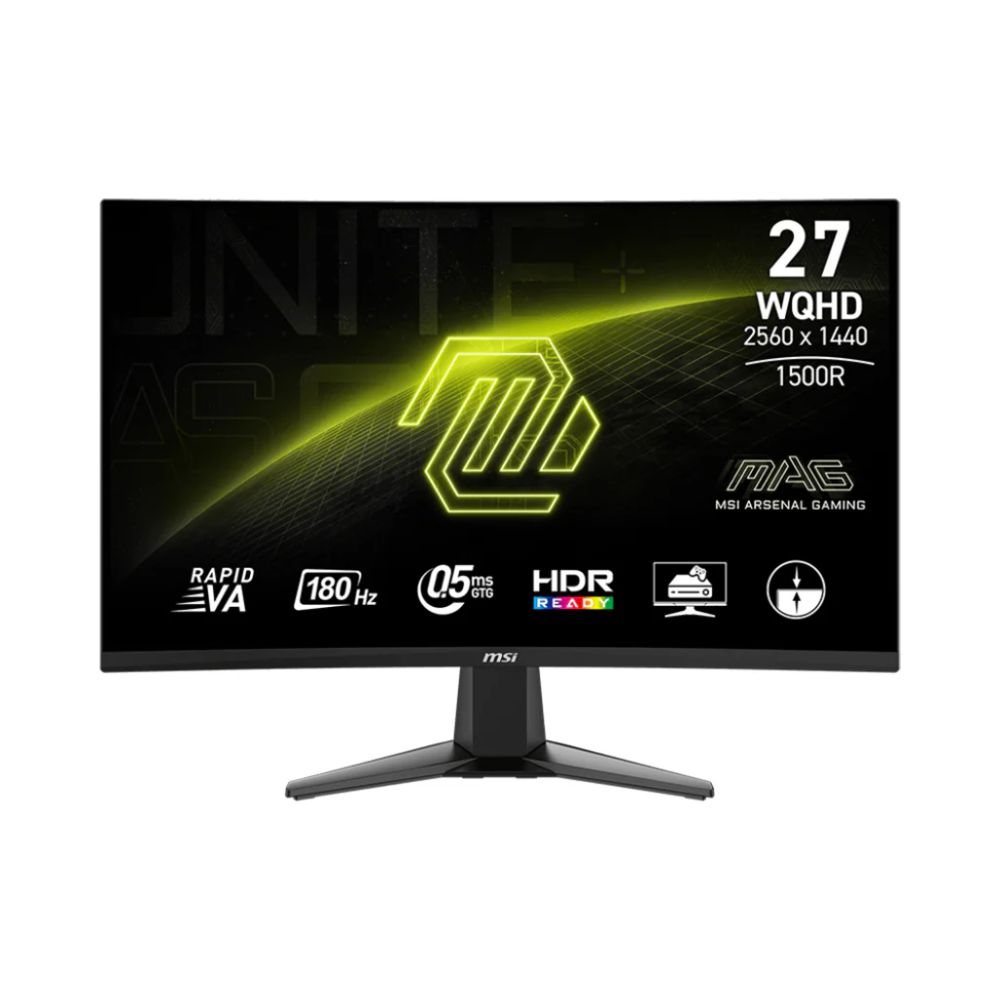 MSI MAG 27CQ6F 27″ WQHD 180Hz Gaming Monitor – Ultra-Smooth Performance for Competitive Gamers