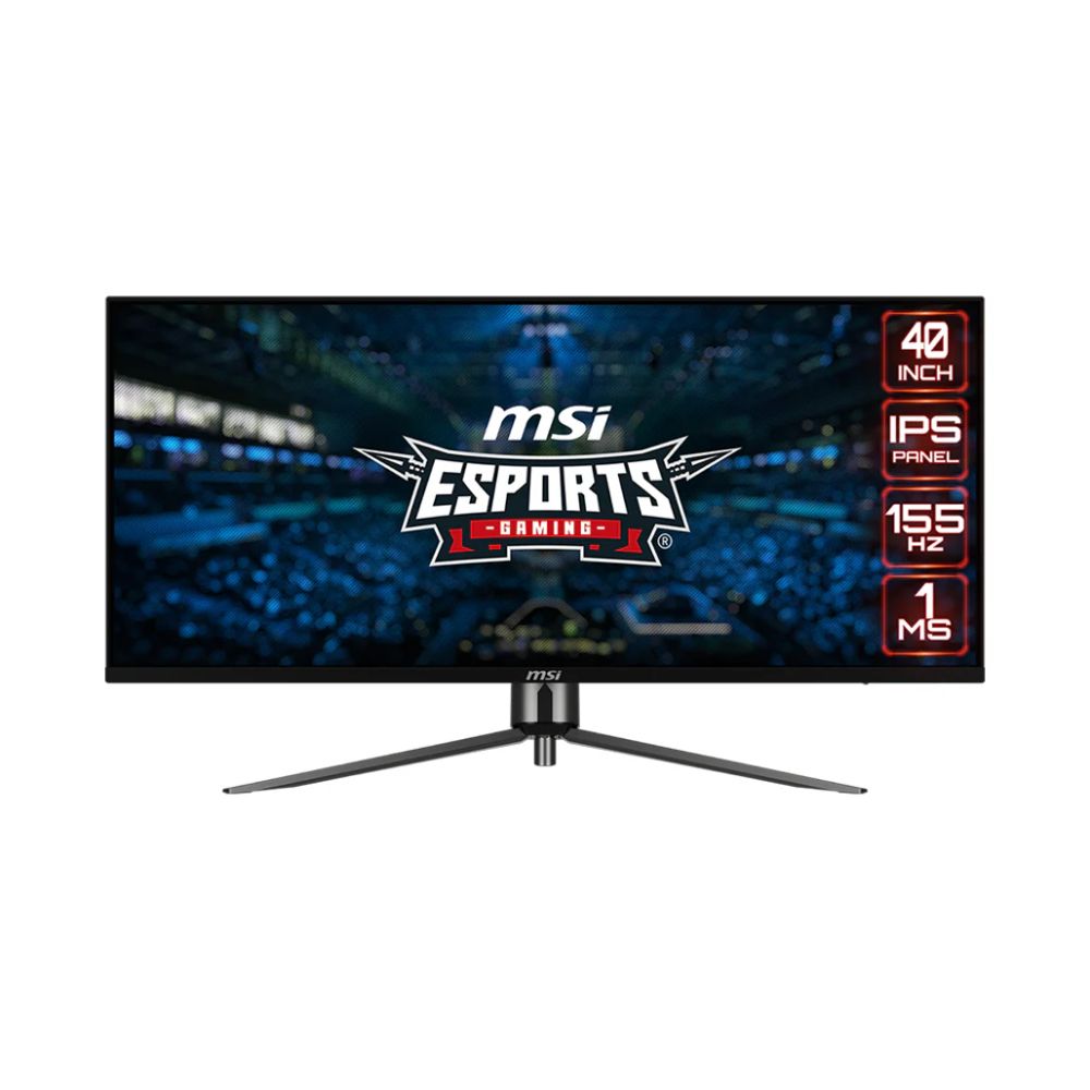 MSI MAG401QR 40″ – flat IPS ultrawide 3440×1440 – 155hz Gaming Monitor – 21:9 IPS Panel, HDMI | DisplayPort | USB-C