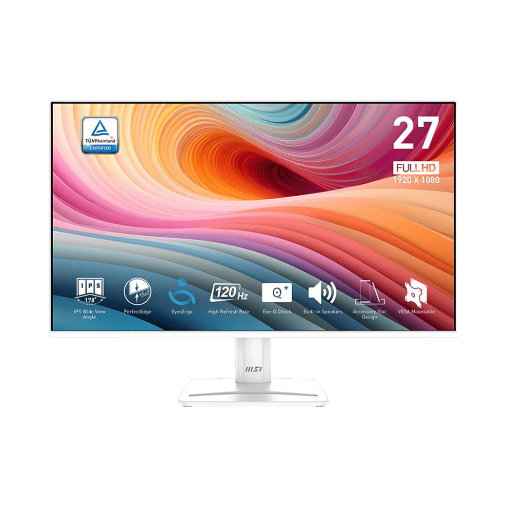 MSI PRO MP275 E2 – Business Monitor 27″ – IPS Full HD 120Hz – 1Ms.