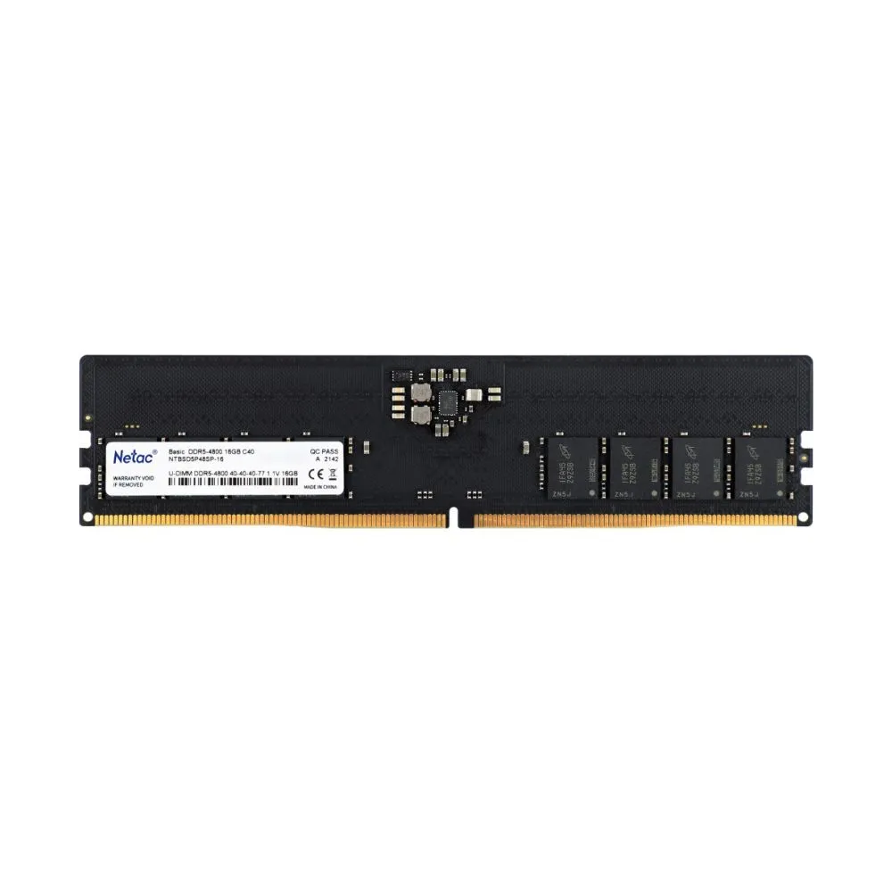 Netac Basic 16GB DDR5 5600MHz Desktop RAM