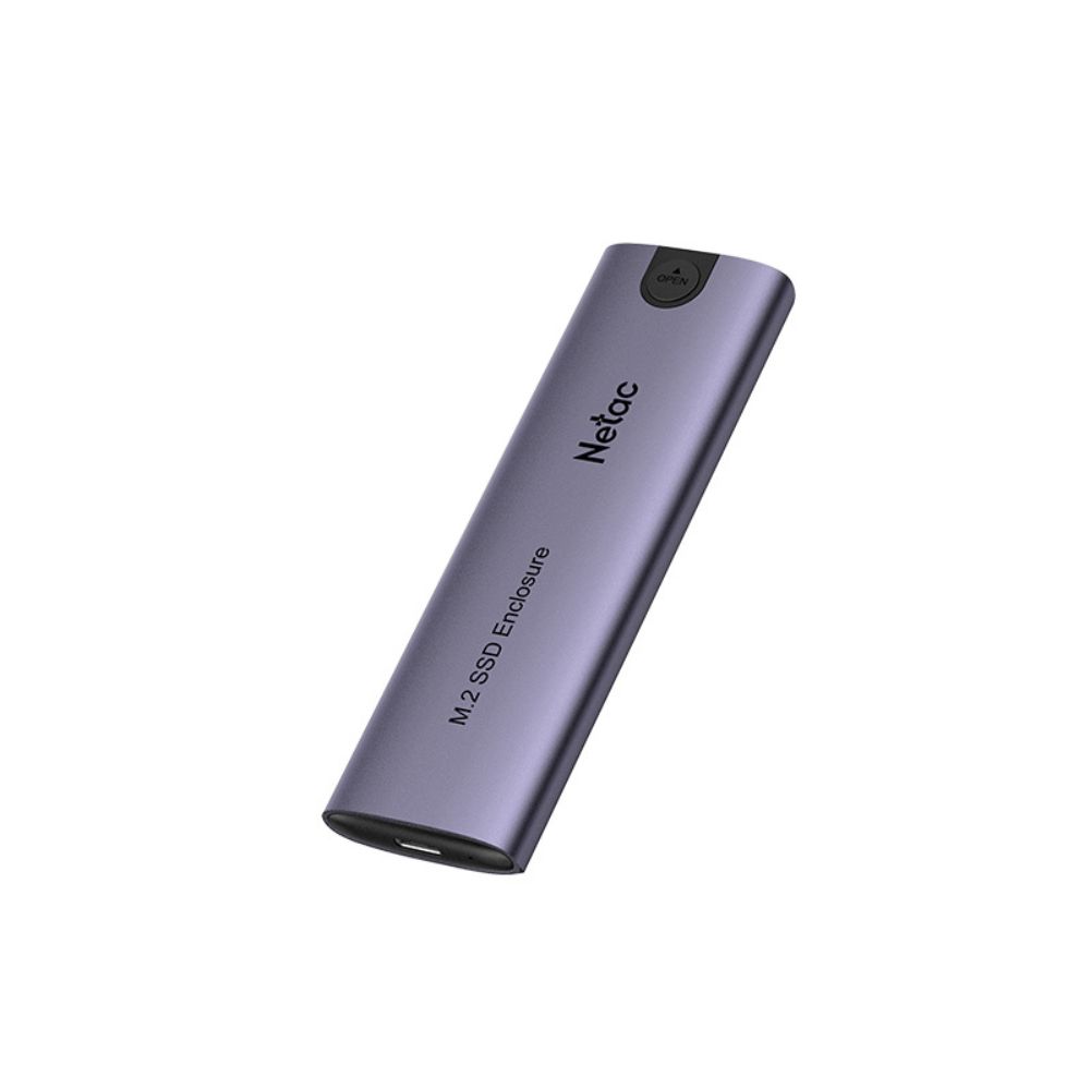 Netac NT07WH51 – 32CA | M.2 NVMe/SATA Aluminum SSD Enclosure