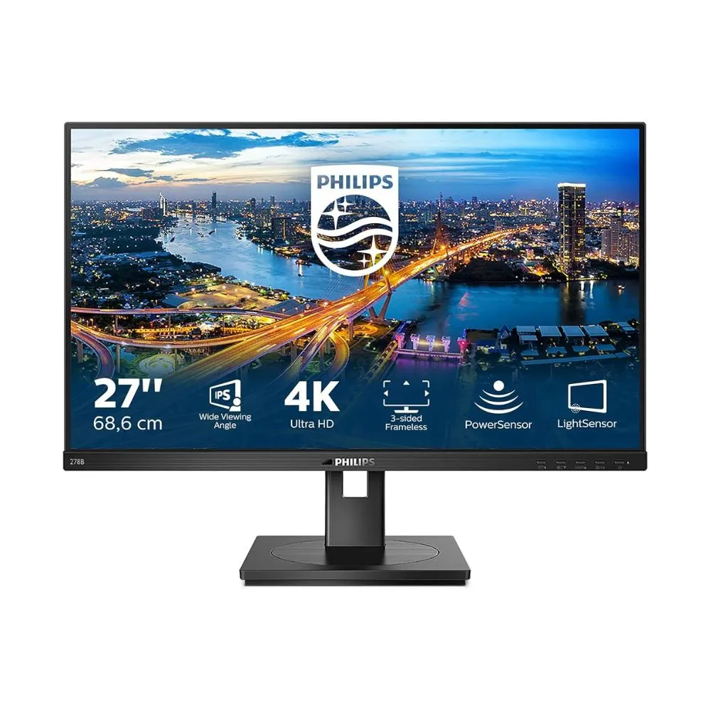 Philips B Line 278B1 – 27″ 4K UHD IPS – SmartImage – Built-in Speakers – Business Monitor