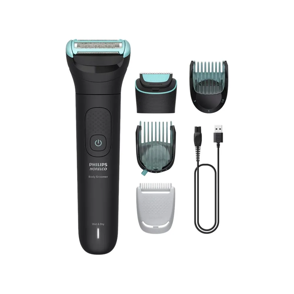 Philips Body Groomer 5000 Series (BG5490/50) | Dual Head Trim & Shave System