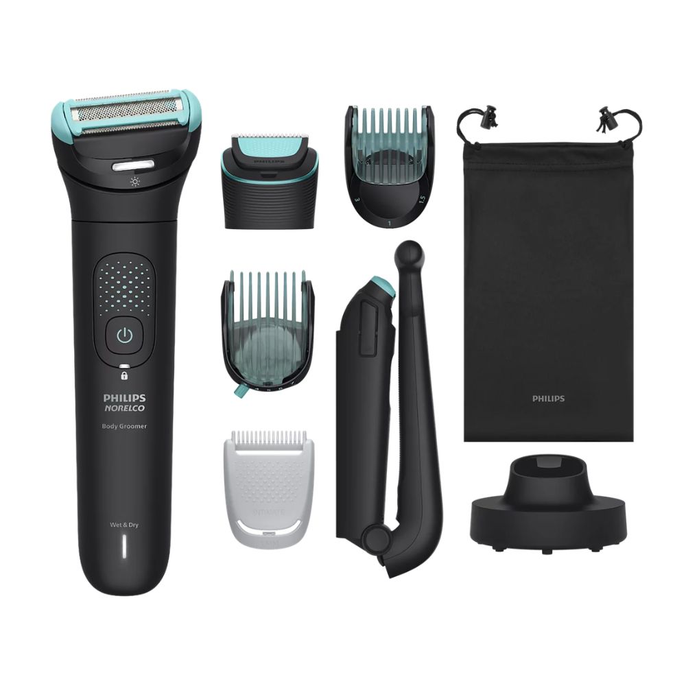 Philips Body Groomer 7000 Series | 2D Flex Head & Dual Trim-Shave System
