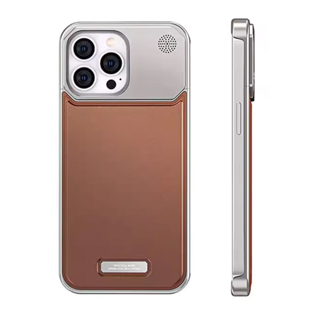 Phone Cover M3 Shockproof Aluminum Alloy Fragrance Leather