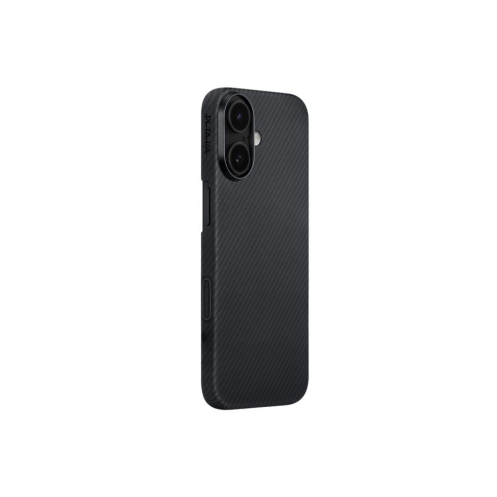 PITAKA iPhone 17 Edge Case (600D Black/Grey-Twill)