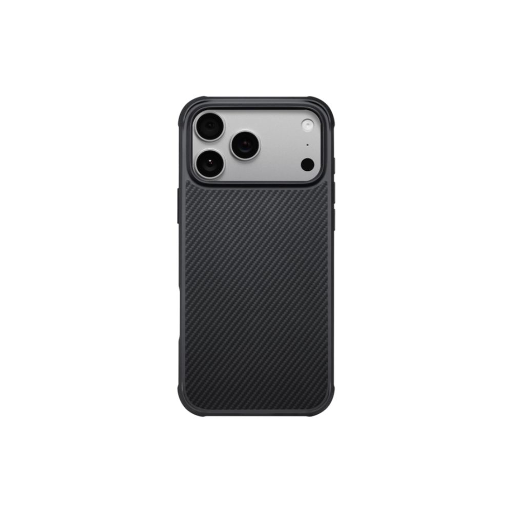 PITAKA iPhone 17 Pro / 17 Pro Max Cairn Case (600D Black/Grey-Twill)