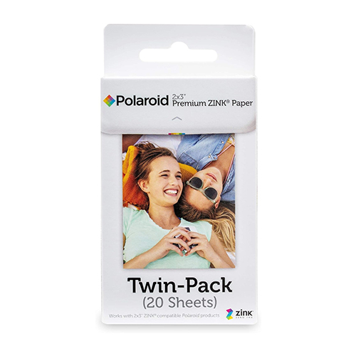 Polaroid 2×3″ Zink Zero Paper (20 Pack)