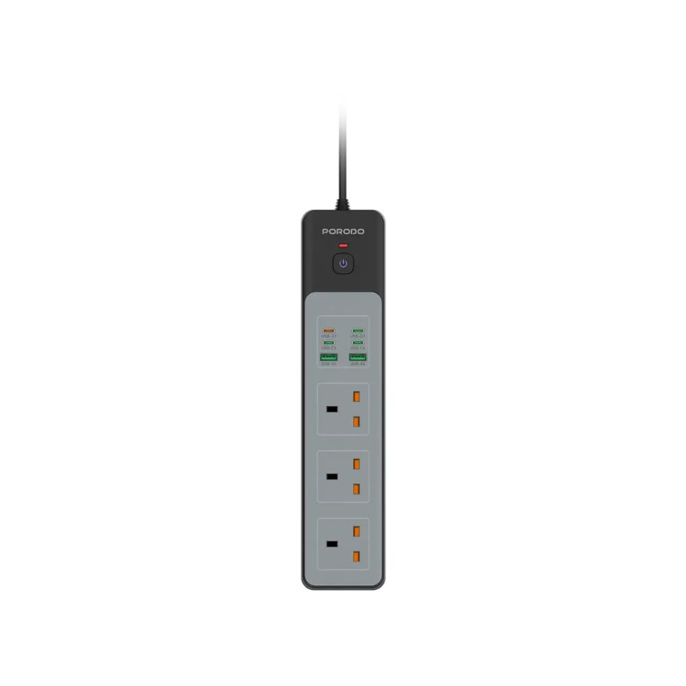 Porodo 3AC | 45W | 300W Power Strip
