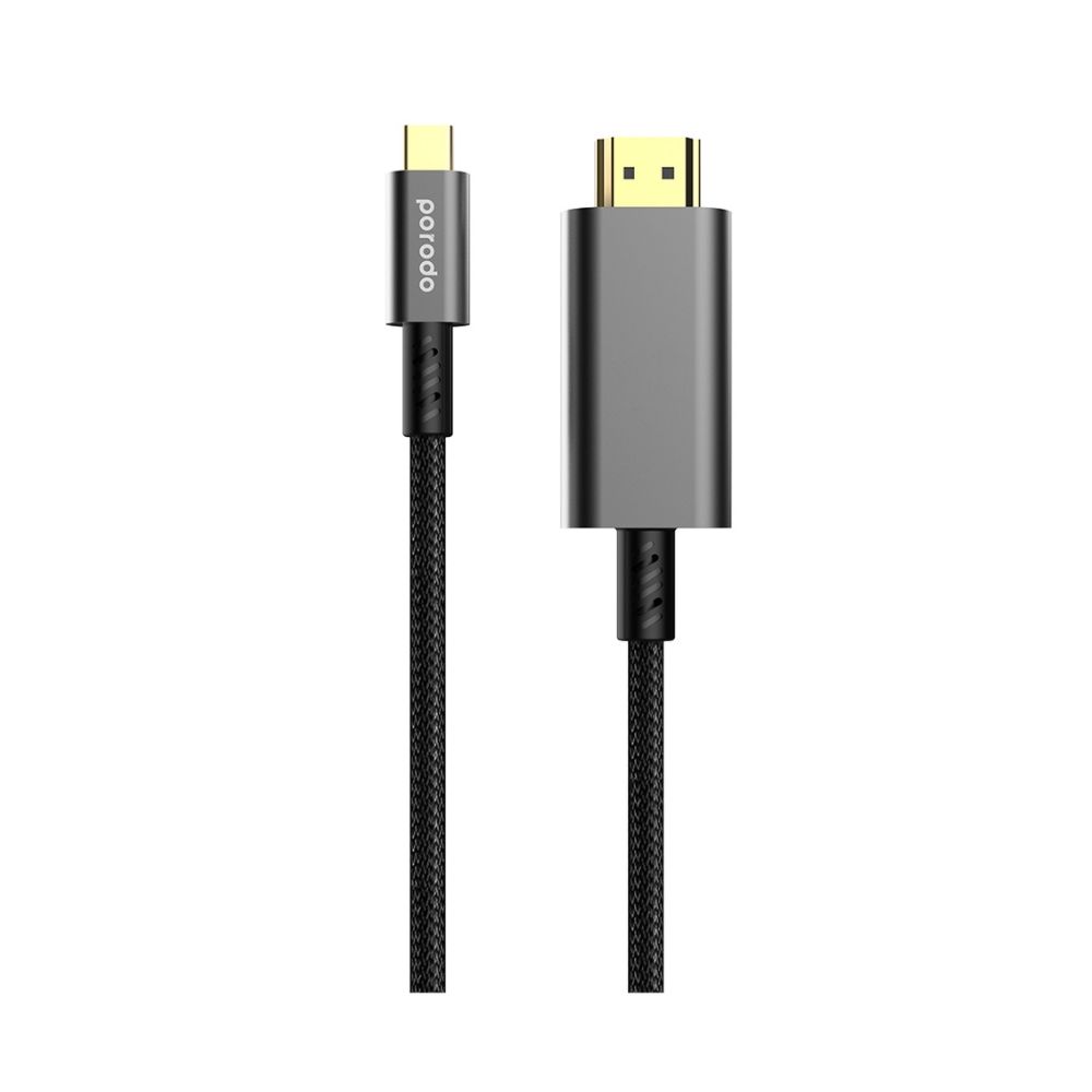 Porodo 4K HDMI to Type C Cable 1.8M
