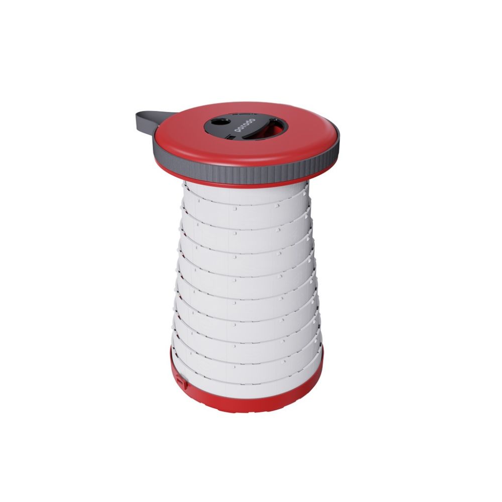 Porodo Camping Telescopic LED (White/Yellow) Stool