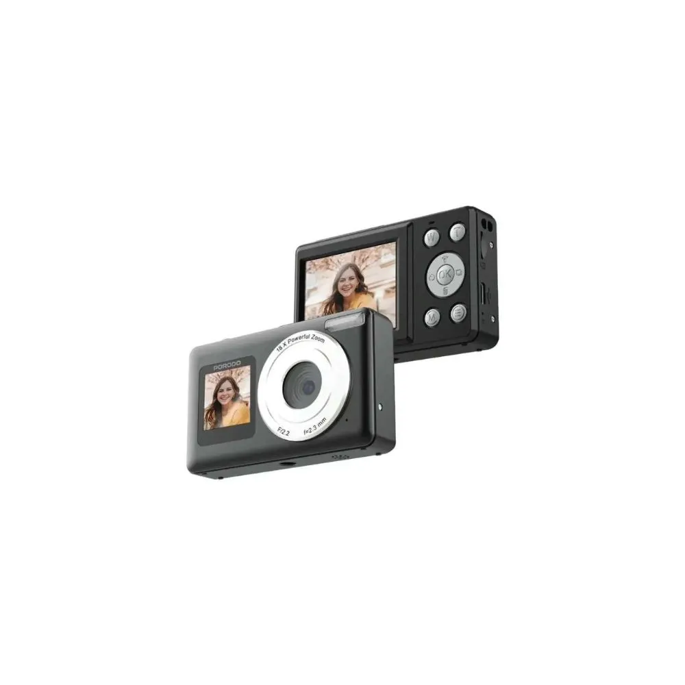 Porodo Lifestyle Dual-Screen Digital Camera