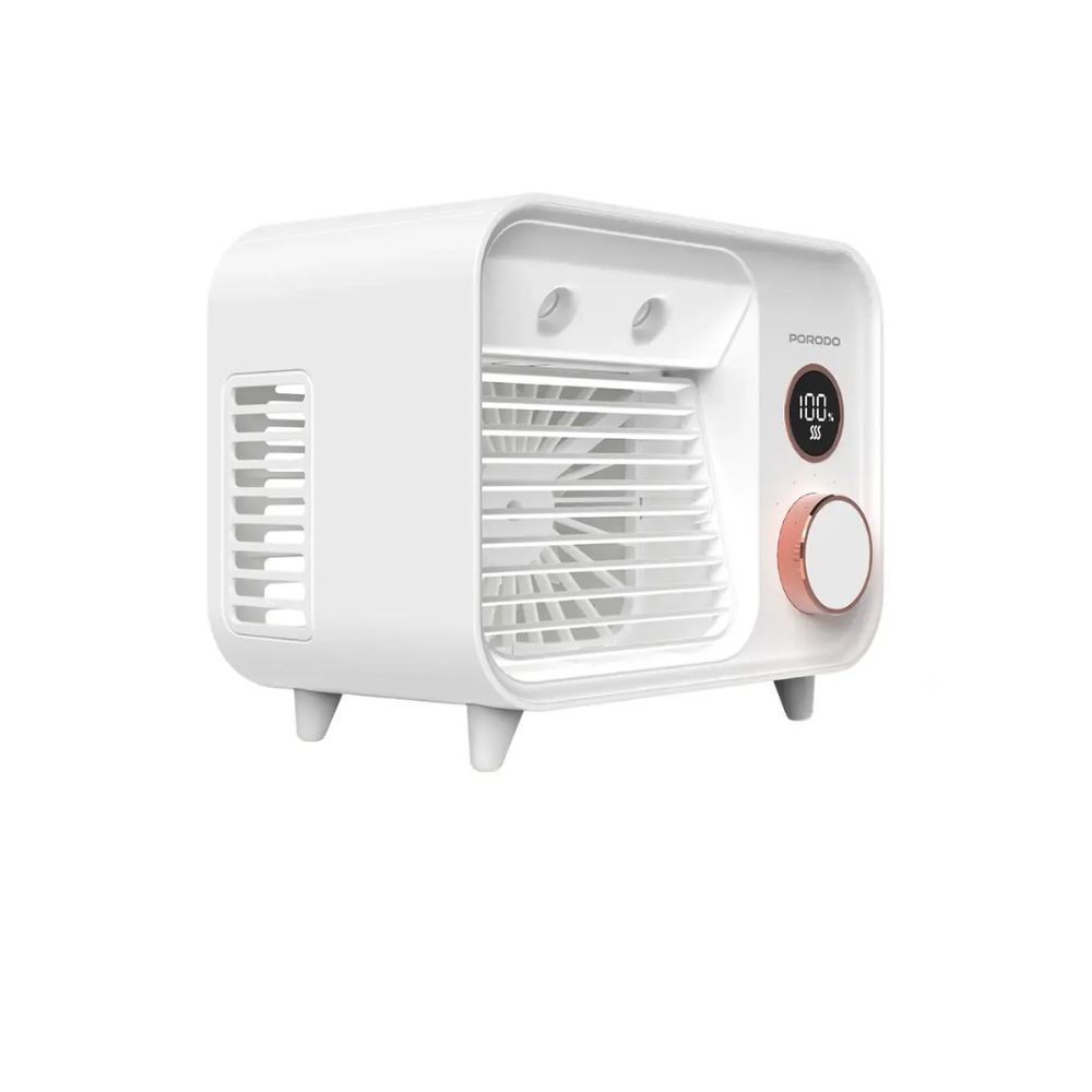 Porodo Lifestyle Mini Mist Fan Desktop Air Cooler – White