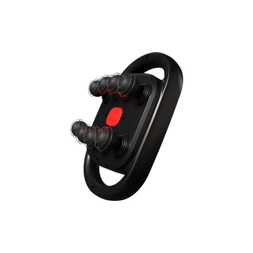 Porodo Lifestyle Power Pulse 8-Head Massage Gun – Black