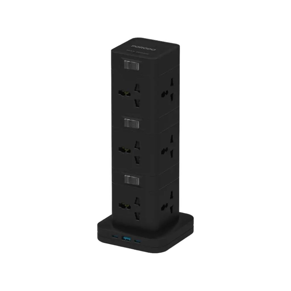 Porodo Three-Story 12AC Power Hub