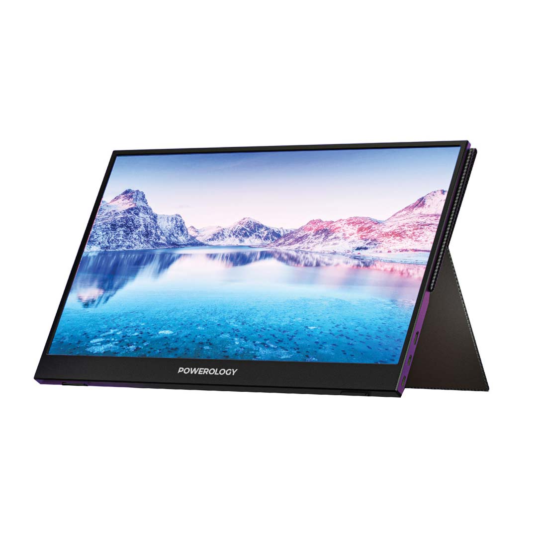 Powerology 15.6 Inch Portable Monitor Ultra-Slim Full HD