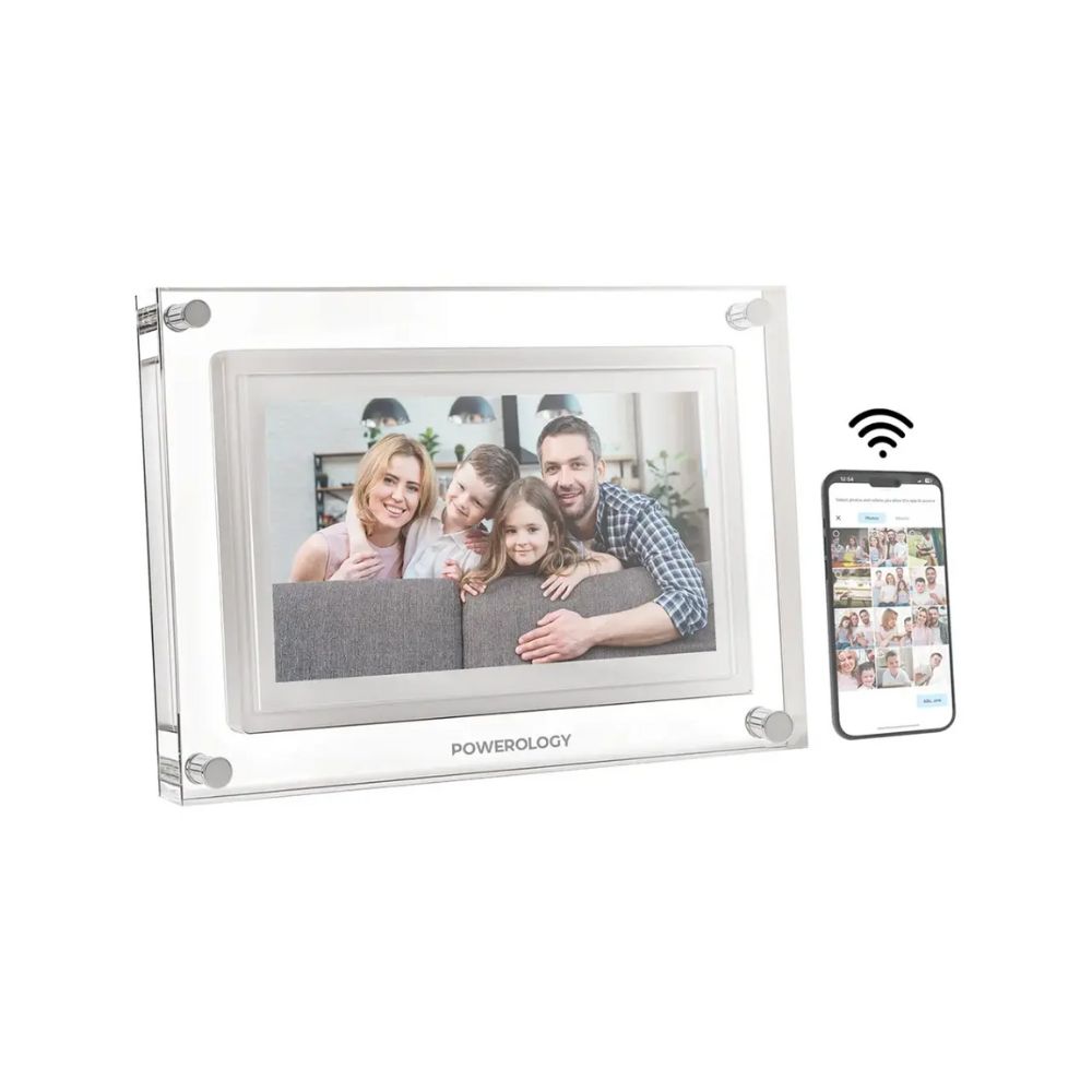 Powerology Smart Frame Digital Photo Display 10”
