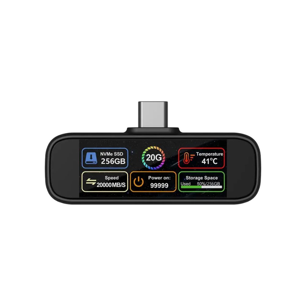 Powerology Vaultx 256Gb , 512Gb & 1Tb Mini Portable SSD Drive
