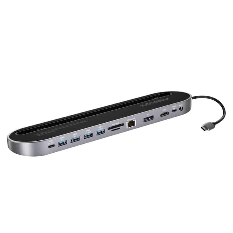 Promate High Speed All-in-1 Multiport USB-C Docking Station