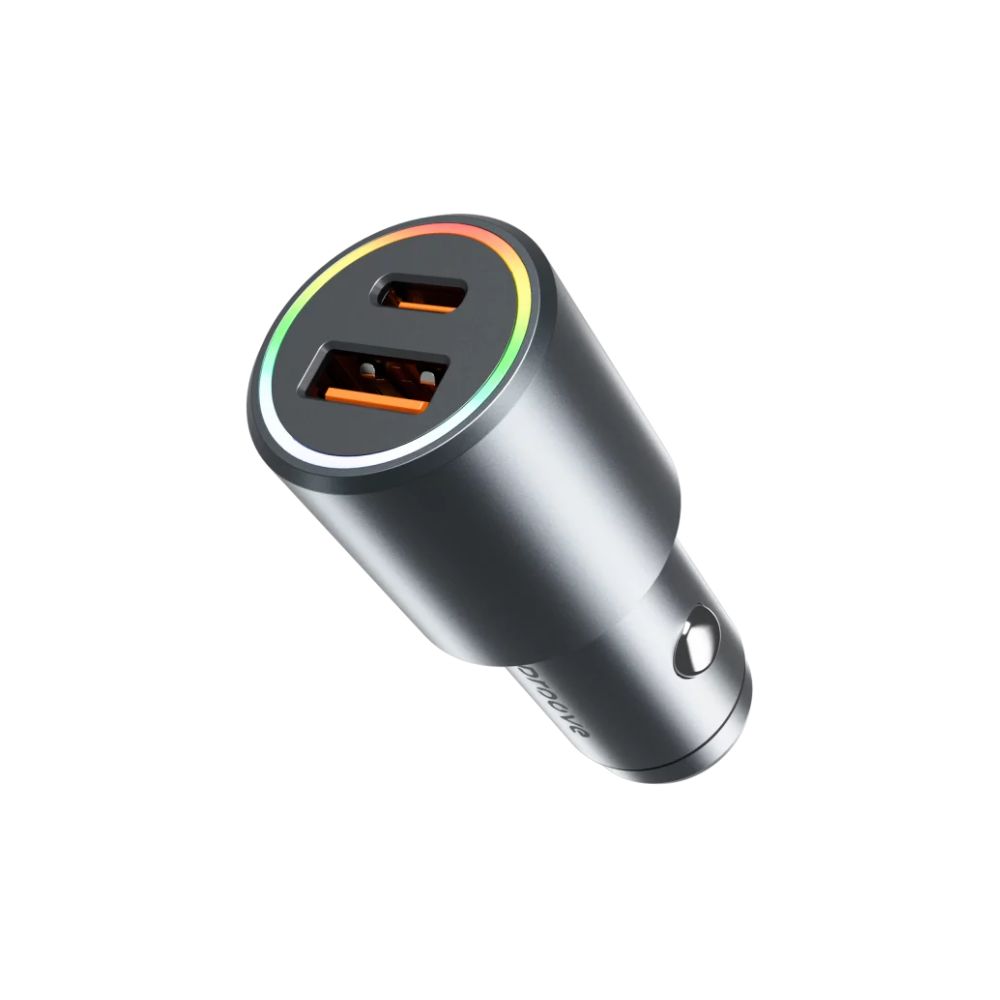Proove Double Energy Plus 53W Metal Dual-Port Car Charger (USB + Type-C)