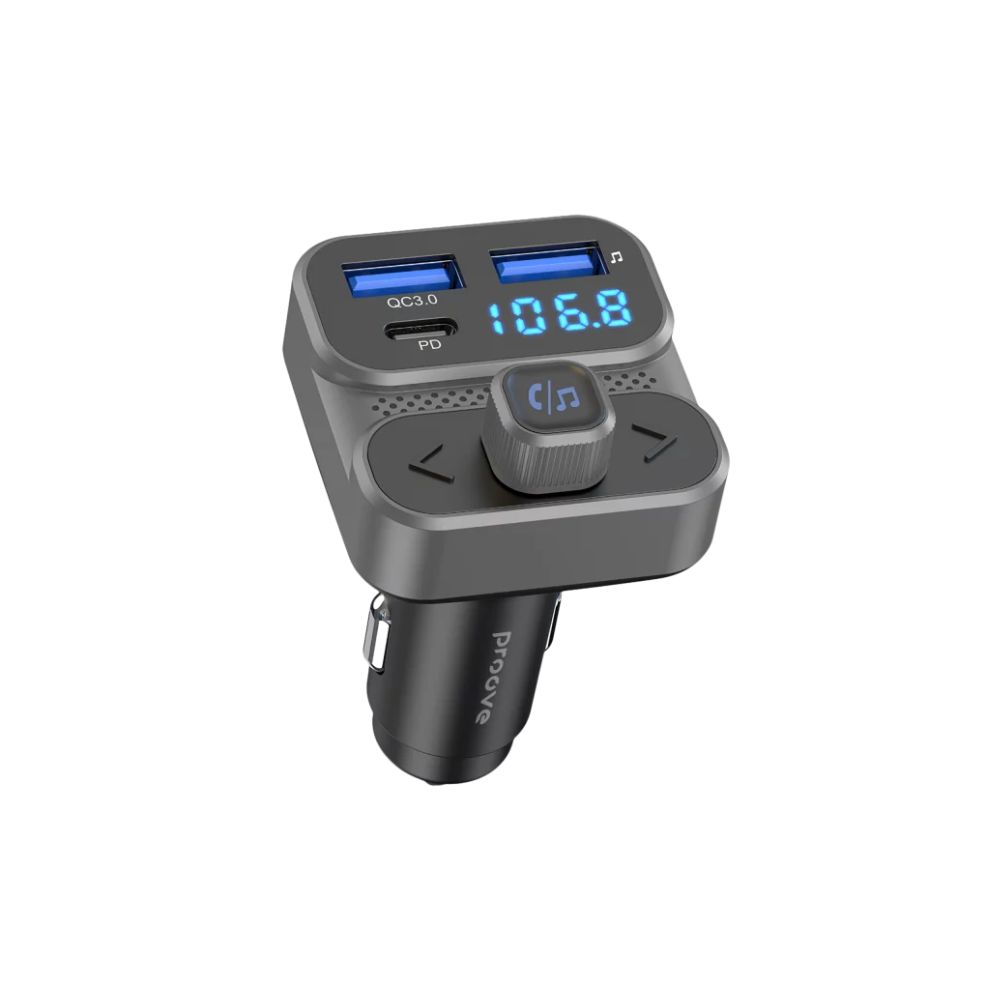 Proove FM Launcher Luxor SE 36W Bluetooth 5.3 Transmitter & Car Charger