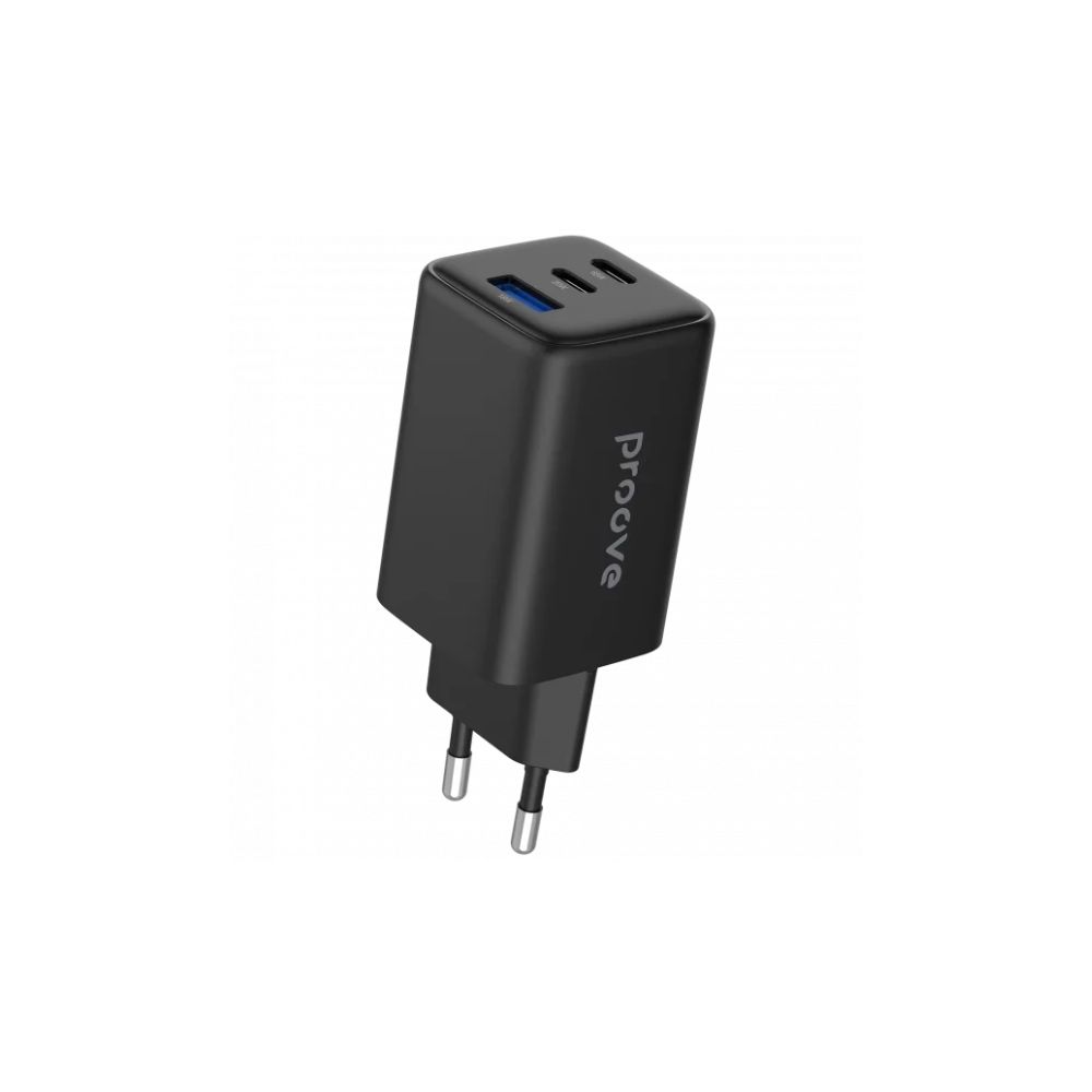 Proove Pocket GaN 65W Triple-Port Wall Charger (2xType-C + USB)