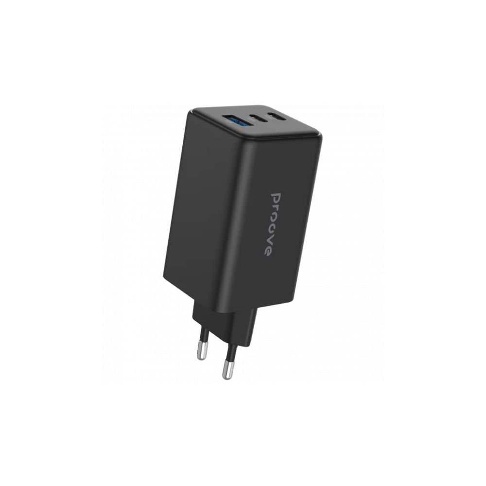 Proove Pocket GaN Max 100W Triple-Port Wall Charger (2xType-C + USB)