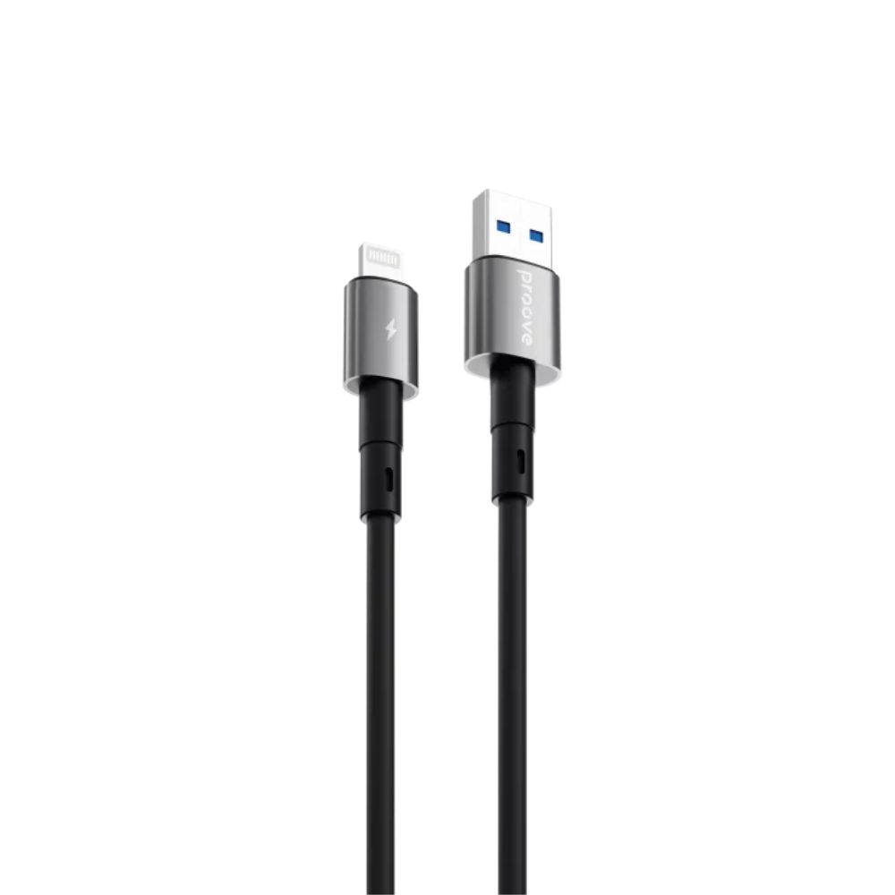 Proove Silicraft USB to Lightning 2.4A (1m) – Black