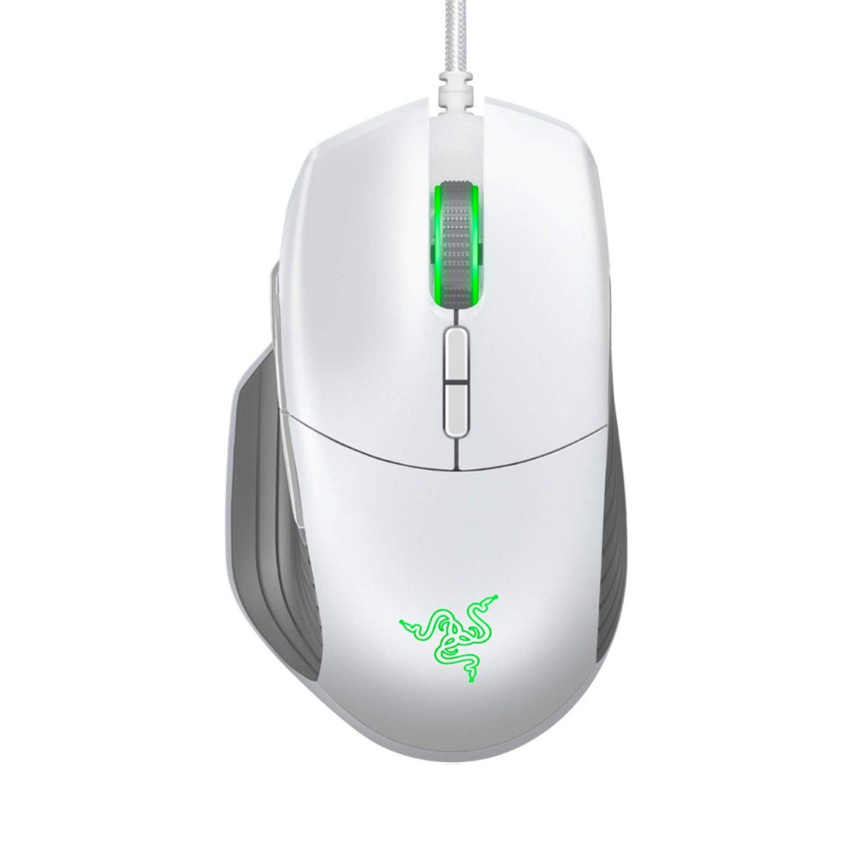 Razer Basilisk Gaming Mouse – Mercury White