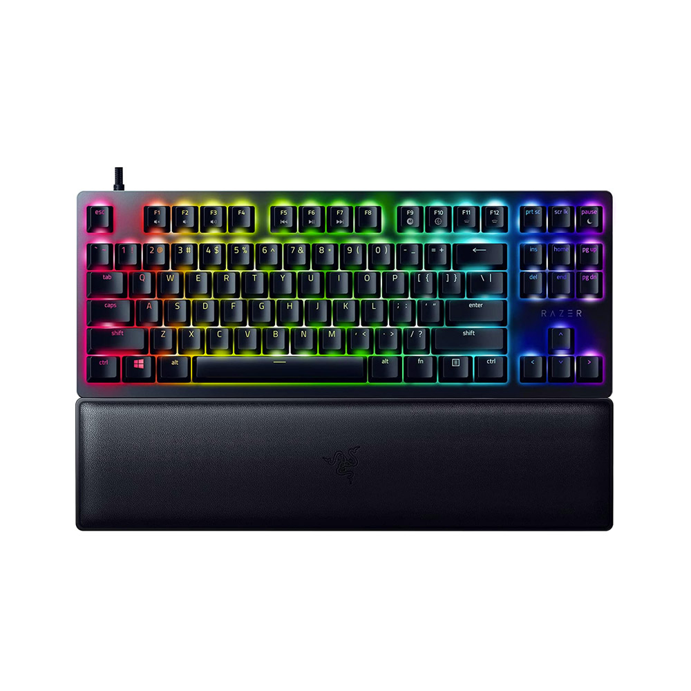 Razer Huntsman V2 Tenkeyless – Linear Optical Switch – US – Black