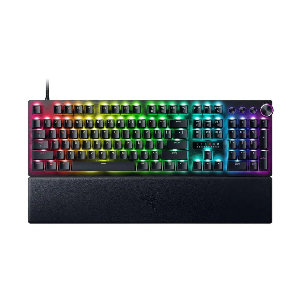 Razer Huntsman V3 Pro Full-Size Wired Analog Optical Gaming Keyboard