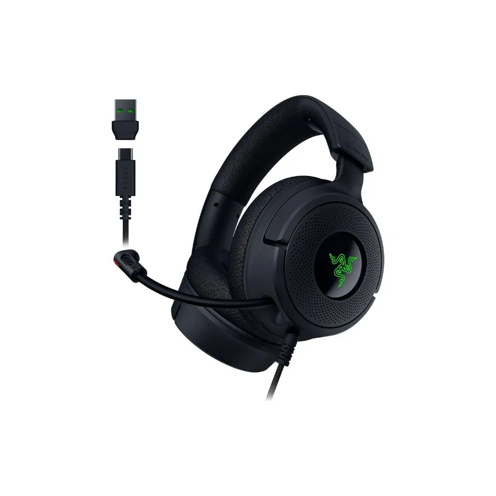 Razer Kraken V4 X Full-Size Wired Multi-Platform Gaming Headset – Black