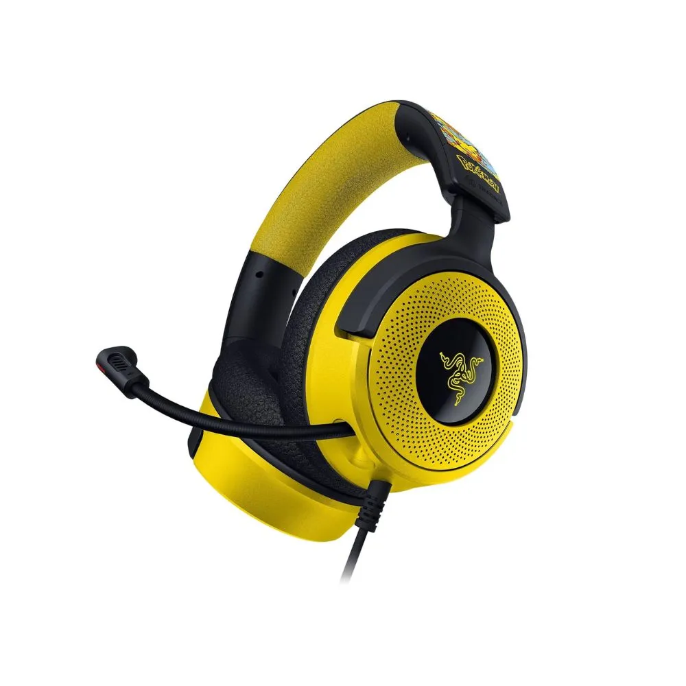 Razer Kraken V4 X Full-Size Wired Multi-Platform Gaming Headset – Pokémon Kanto Starters Edition
