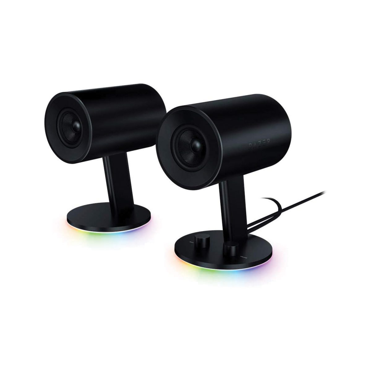Razer Nommo Chroma – Full Range 2.0 PC Gaming Speakers, Black