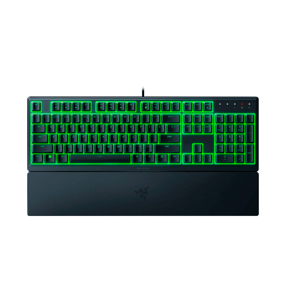 Razer-Ornata V3 X Full-Size Wired Membrane Gaming Keyboard with Chroma RGB Backlighting – Black