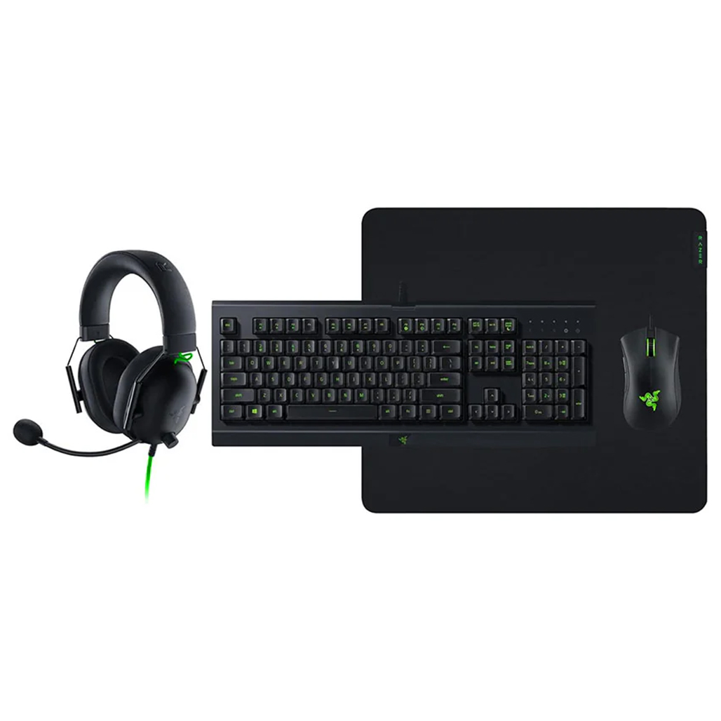 Razer Power Up Bundle V2 – Gaming Keyboard, Headset, Mouse And MousePad
