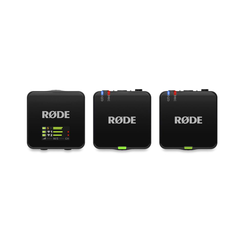 RODE Wireless GO Gen 3 2-Person Compact Digital Wireless Microphone System – Recorder (2.4 GHz)