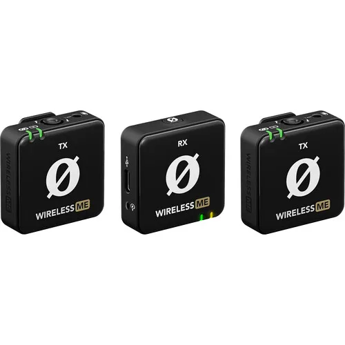 RODE Wireless ME Dual Compact Digital Wireless Microphone System 2.4 GHz