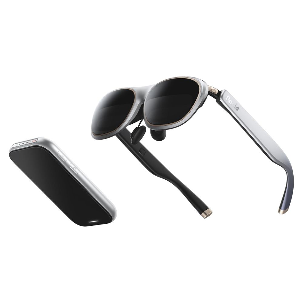 Rokid Max 2 AR Glasses with Station 2 – Silver