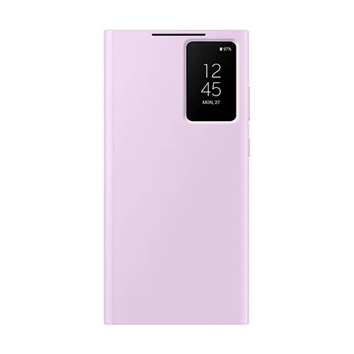 Samsung Galaxy S23 Ultra Smart View Wallet Case Lilac