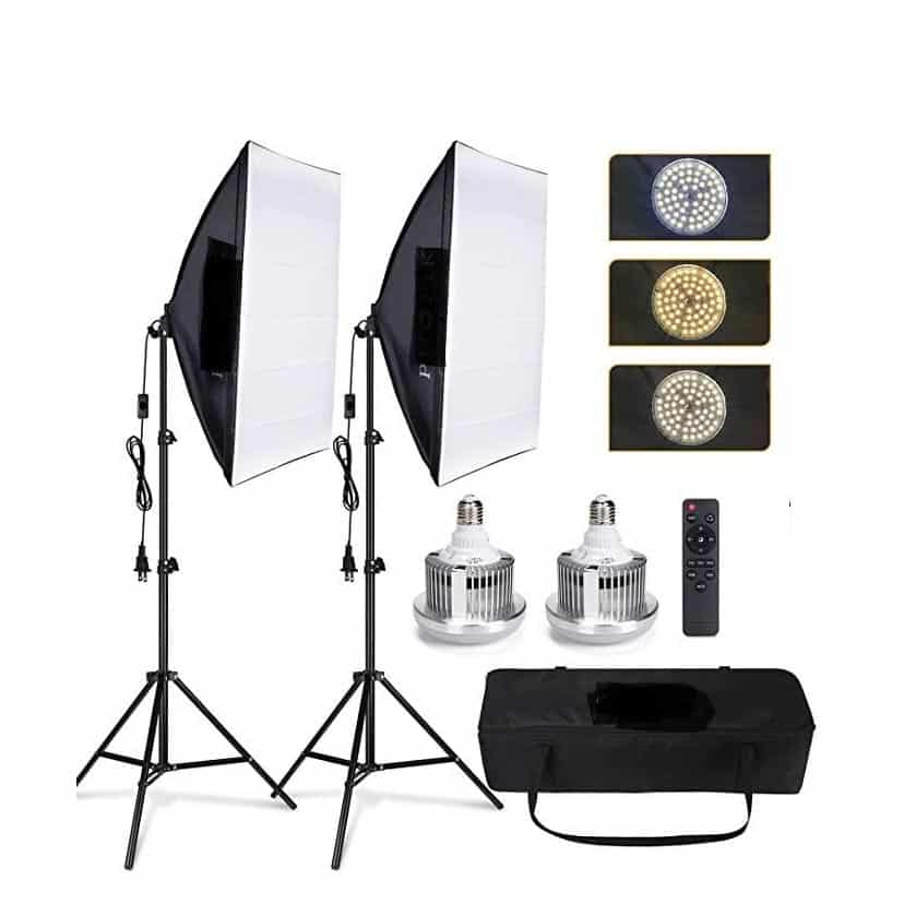 Softbox 150W LED Studio Softbox Light Kit
