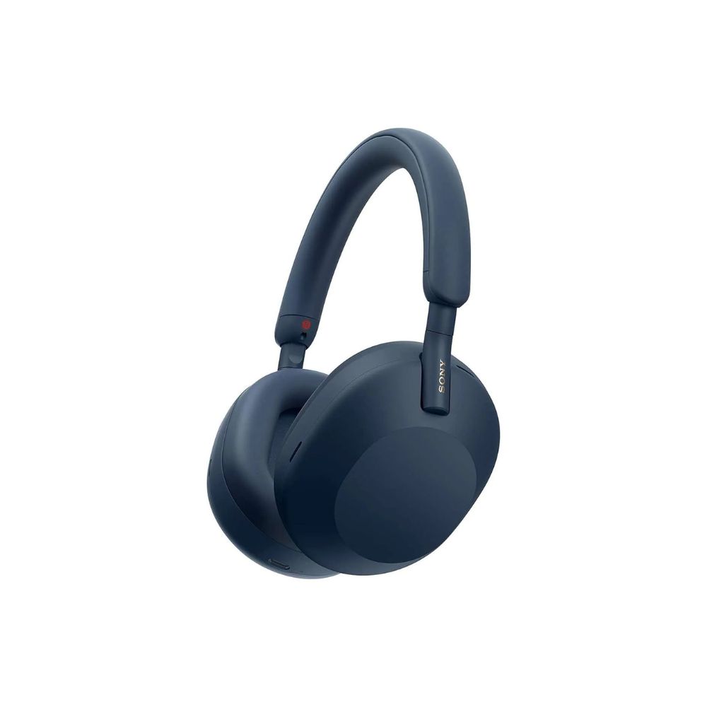 Sony WH-1000XM5 Noise-Canceling Wireless Over-Ear Headphones – Blue