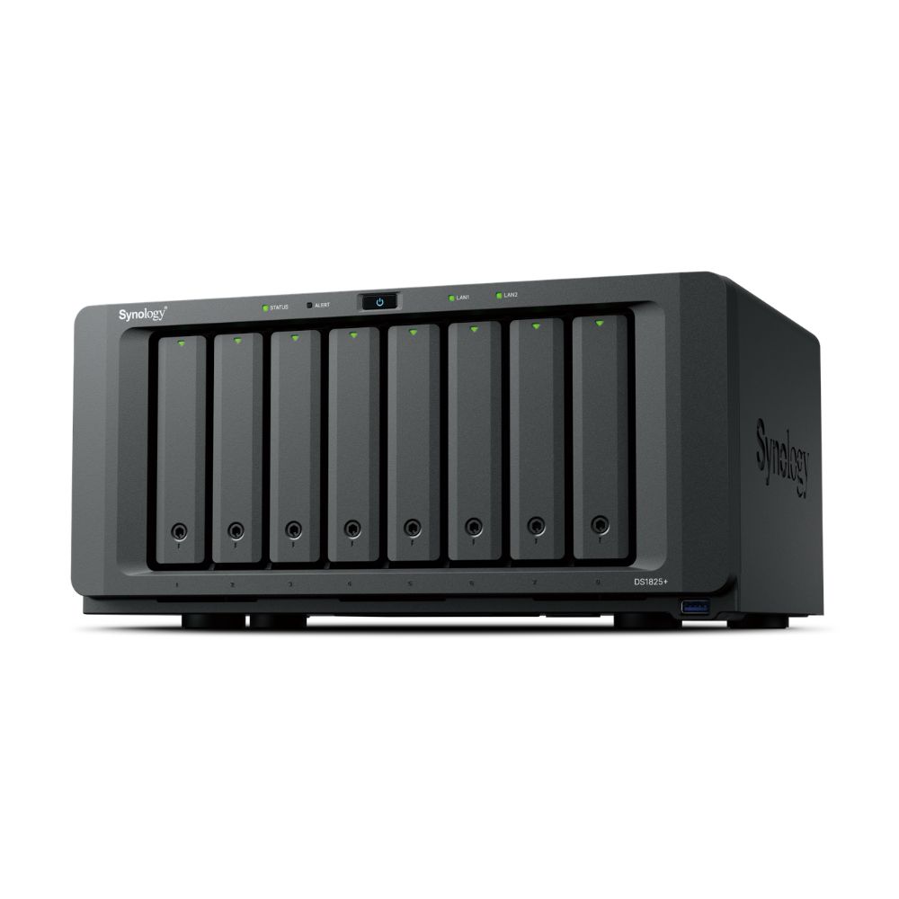 Synology DiskStation DS1825+ | High-Capacity 8-Bay Versatile Storage