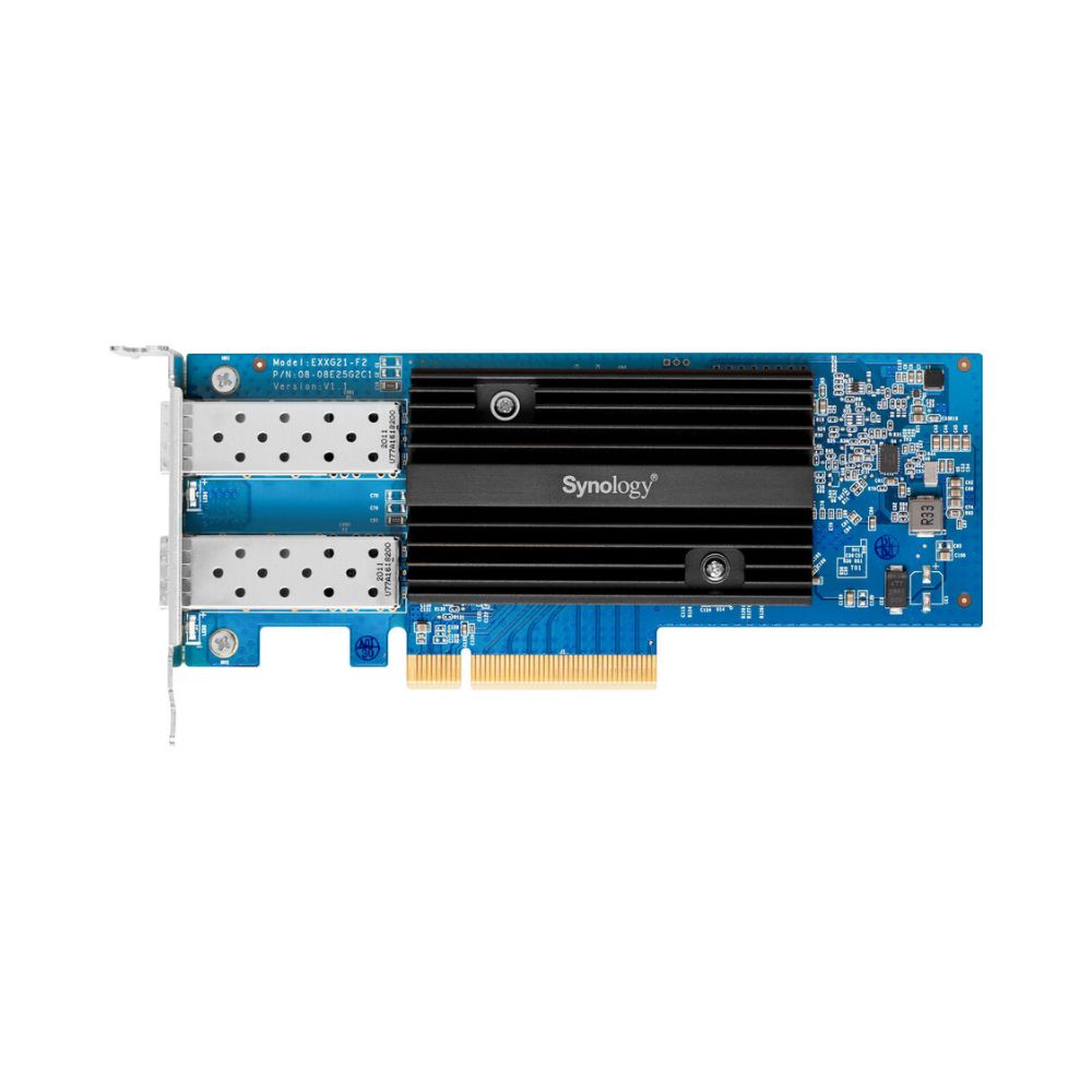 Synology E10G21-F2 Dual Port 10G SFP+ PCIe 3.0 Ethernet Adapter